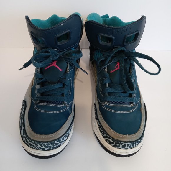 Jordan Spizike Space Blue Sneakers - Picture 12 of 13